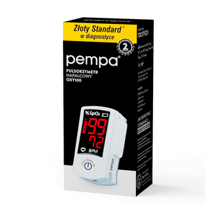 Pulsoksymetr napalcowy PEMPA OXY100